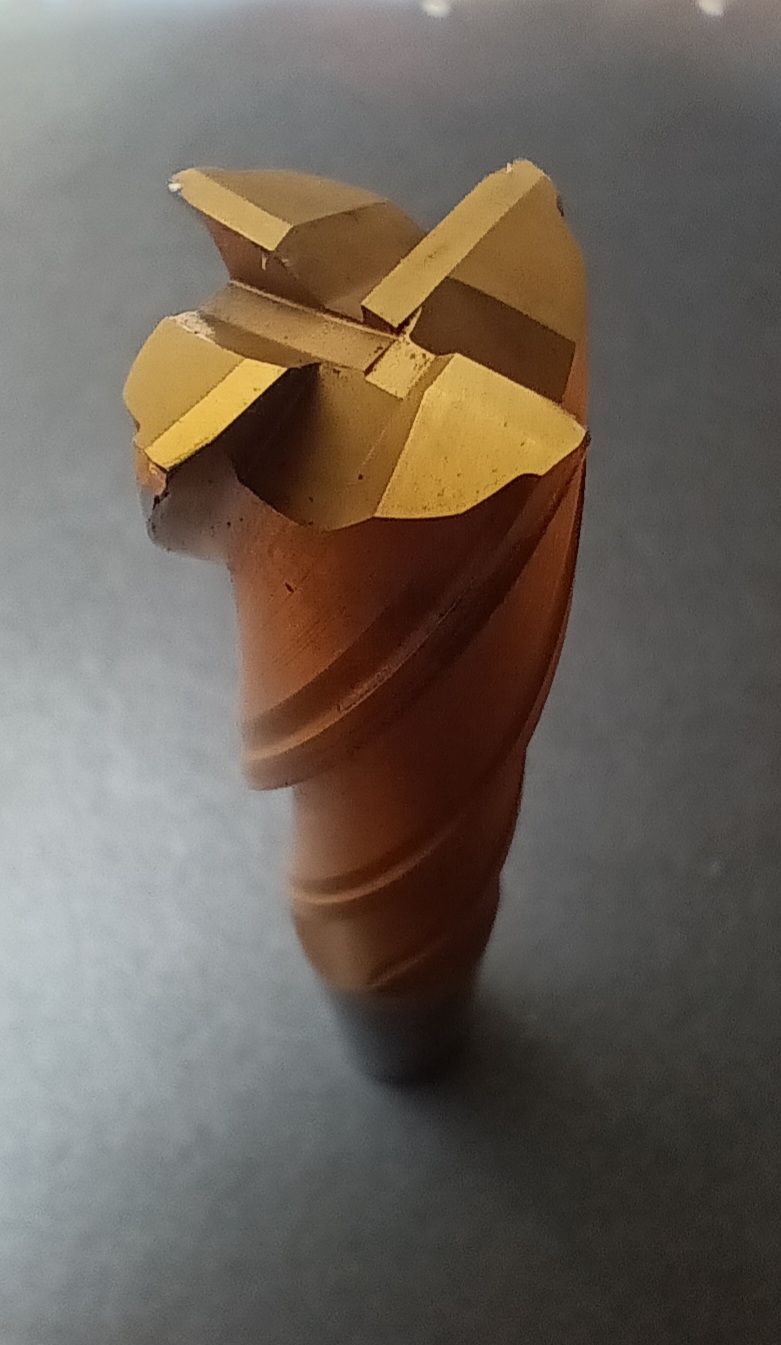 Tvrdokovová fréza válcová čtyřbřitá K-tools D20x65 TiN (114010A.200) - Obrázek 5