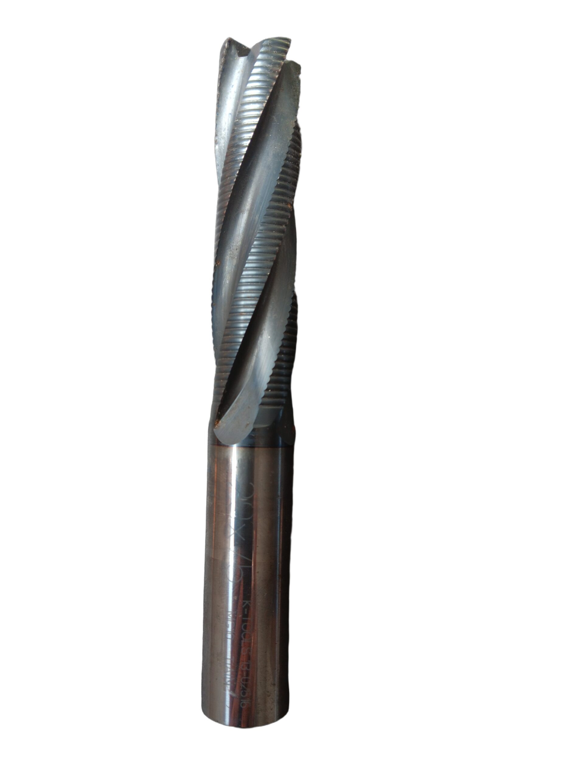 Tvrdokovová hrubovací fréza čtyřbřitá K-tools VHM D20x75 AlTiN (13-02516)