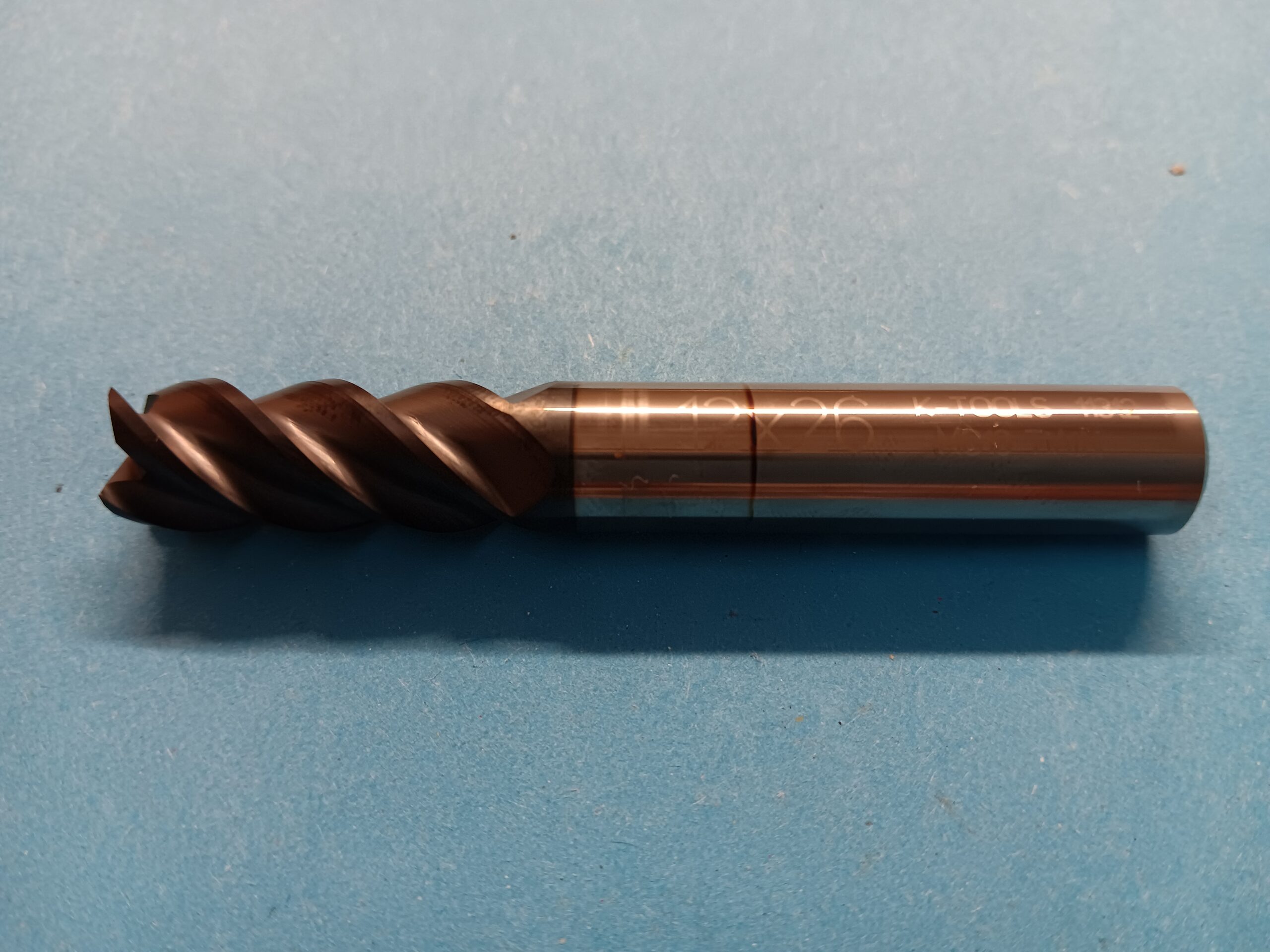 Tvrdokovová dokončovací fréza K-tools D12 TiAlN (11312 / 12x26) - Obrázek 2