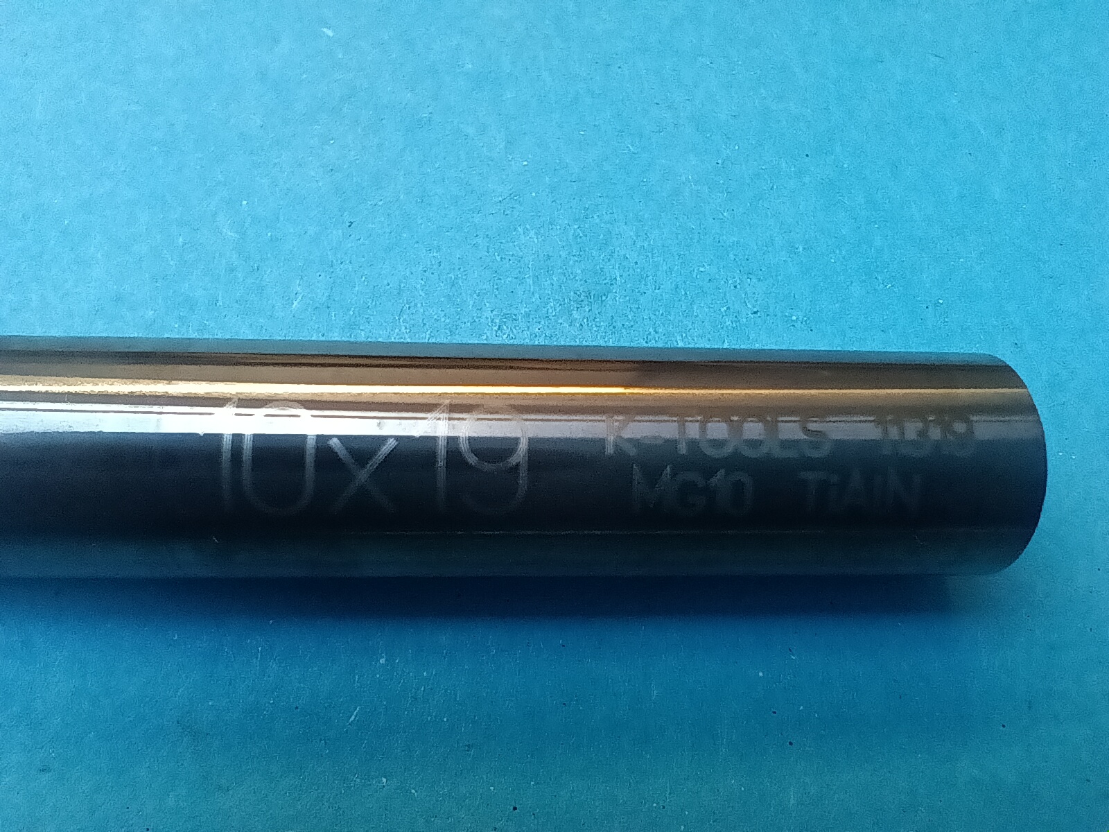 Tvrdokovová fréza stopková K-tools D10 TiAlN 11319 10x19 MG10 - Obrázek 4
